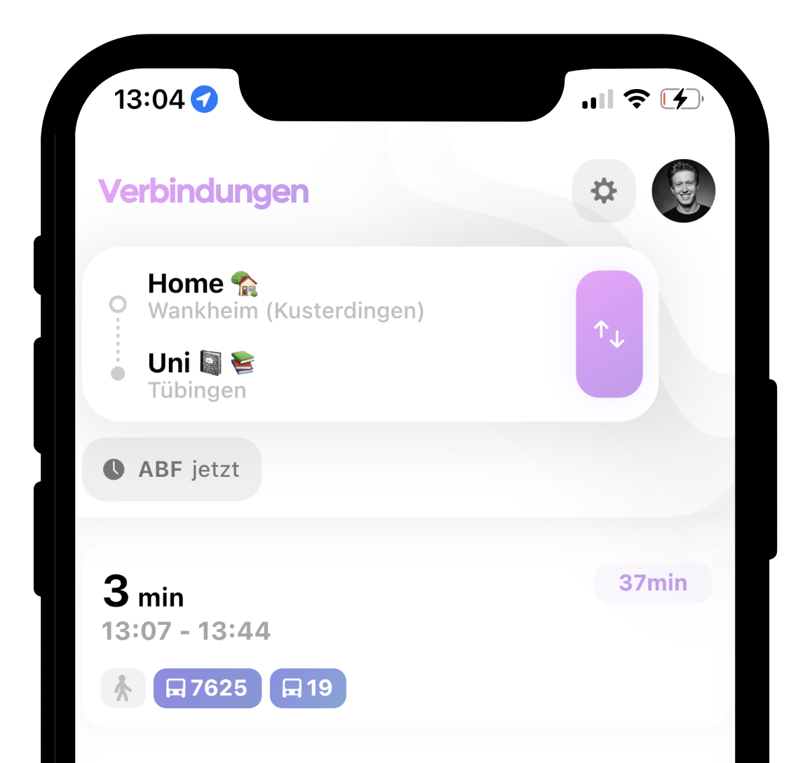 Öffis App Screenshot